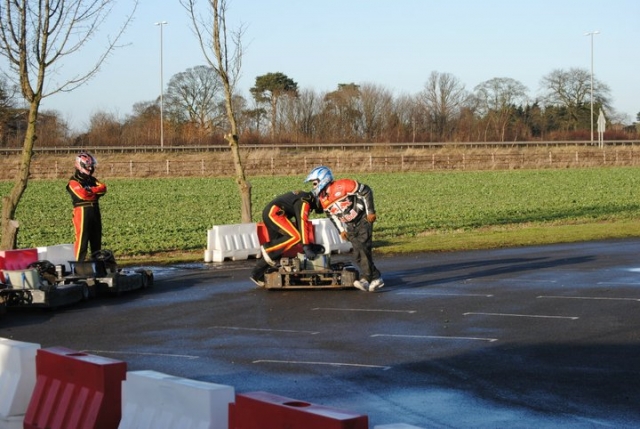 On the track
